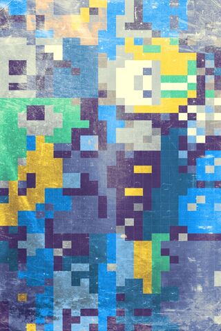 Pixelated Dreams: A Colorful Mosaic