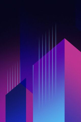 Neon Peaks: A Journey Through Sharp Lines