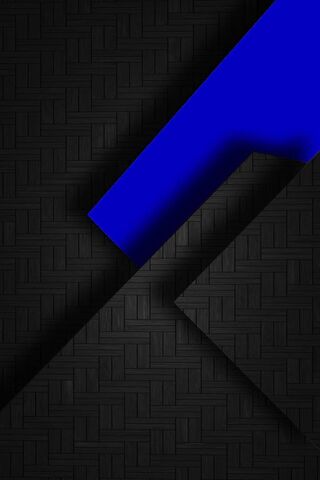 Bold Geometry in Blue
