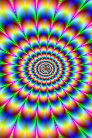 Hypnotic Spiral: A Journey Through Color
