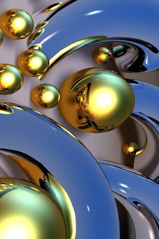 Shimmering Metal Waves ..