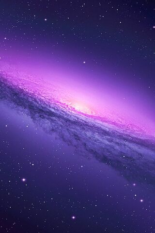 紫色银河