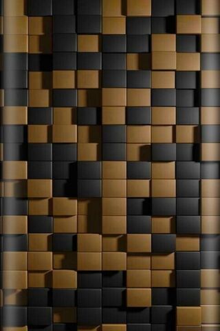 Elegant Mosaic: The Dance of Black and Brown