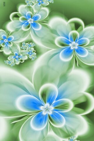 Blue Flowers