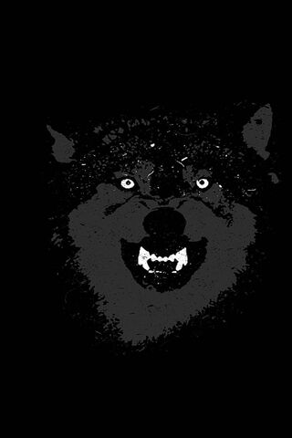 الذئب الظلام