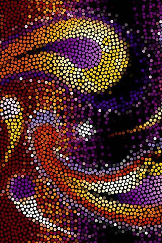 Vibrant Whirls of Color