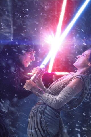 Epic Duel: Kylo Ren's Lightsaber Showdown ⚔️✨