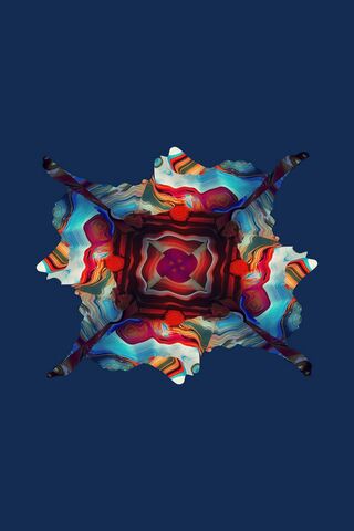 Vibrant Kaleidoscope: OnePlus Wallpaper Delight