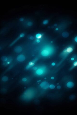 Mystical Blue Bokeh Bliss ✨