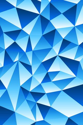 Blue Geometry: A Triangular Delight 🌊🔺