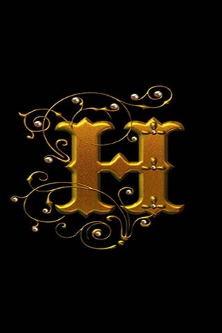 The Golden Elegance of H ✨