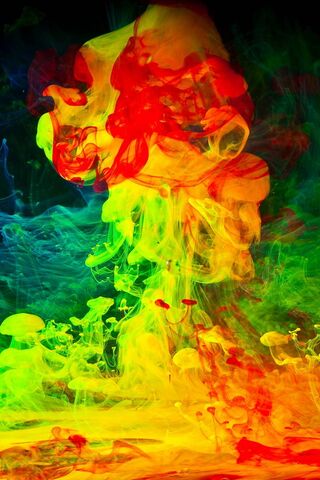 Dancing Flames of Color