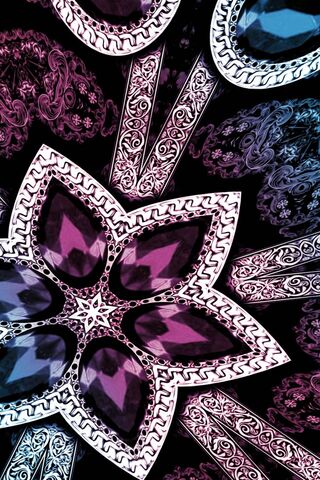 Gems of Elegance: A Floral Fantasy