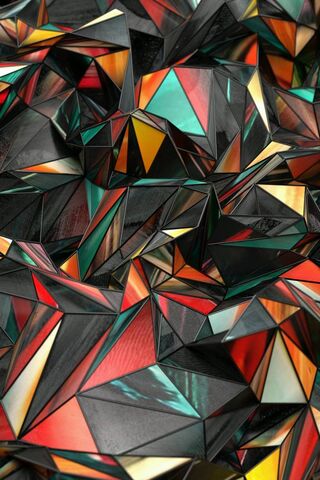 Poly Glass: A Kaleidoscope of Color and Form ✨