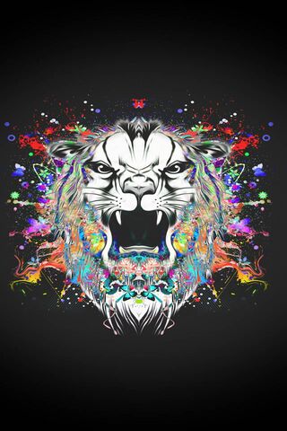 Vibrant Roar: The Tribal Spirit