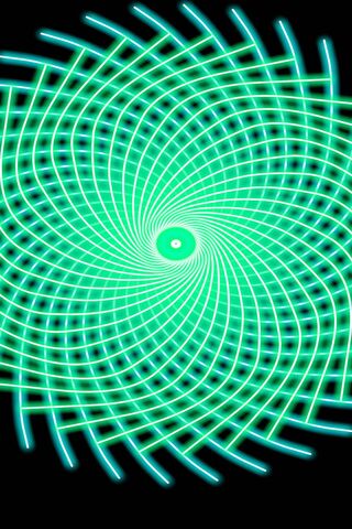 Hypnotic Green Swirl 🌌✨