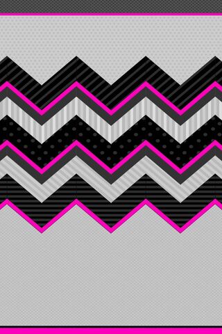 Pink Chevron