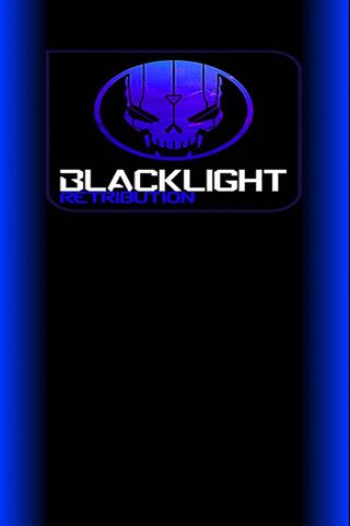 Blacklight Neon Blue