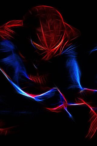 Spiderman Abstract