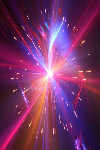 Cosmic Burst: A Journey Through Color