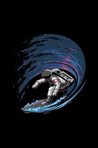 Astronaut Surfer