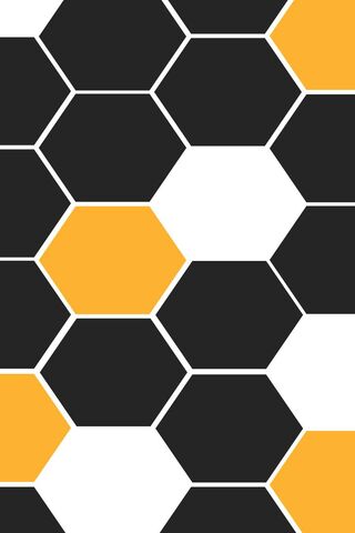 Golden Hexagons: A Modern Twist on Nature