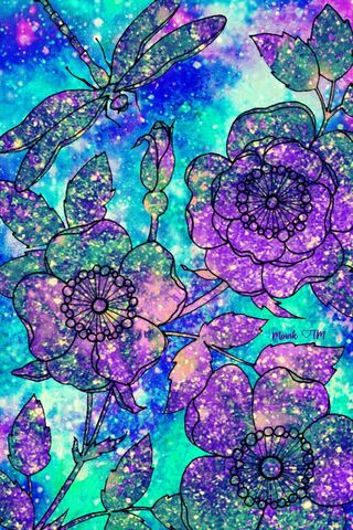 Galactic Blooms: A Cosmic Floral Fantasy 🌌🌸