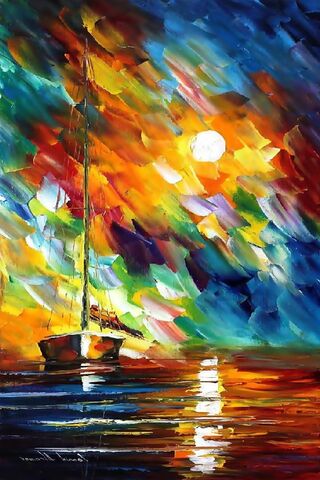 Vibrant Serenity: A Sailor's Dream