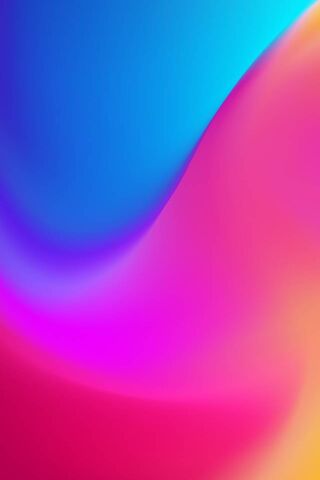 Vibrant Waves of Color: Lenovo K5 Pro Wallpaper 🌈