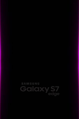 S7 Edge Purple Logo