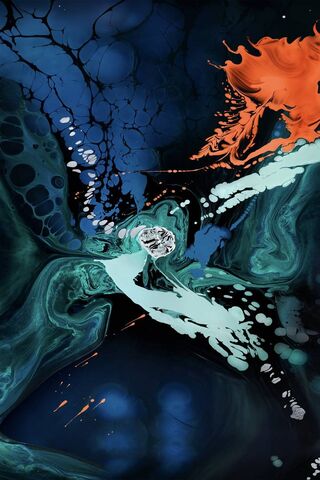 Vibrant Waves of Creativity: iPad Pro Art