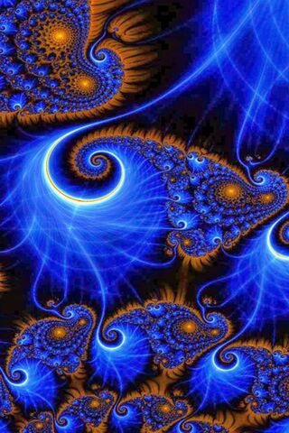 Mystical Blue Whirlwinds 🌌✨