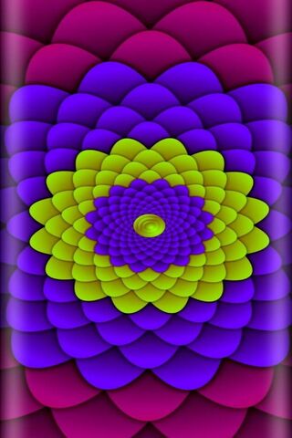 Vibrant Floral Illusion 🌸✨