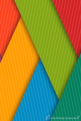 Vibrant Stripes of Color