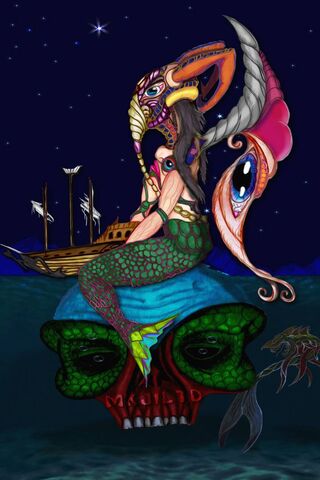 Mystical Siren of the Sea 🌊✨