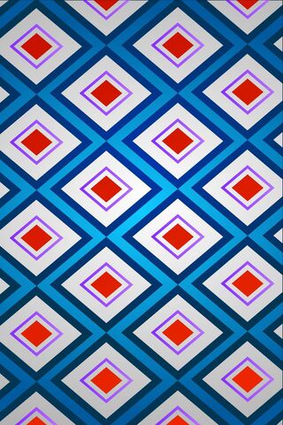 Vibrant Blue Diamond Dance