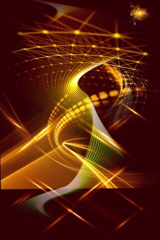 Golden Waves of Light