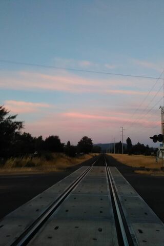 Journey Through the Twilight Tracks 🚂🌅