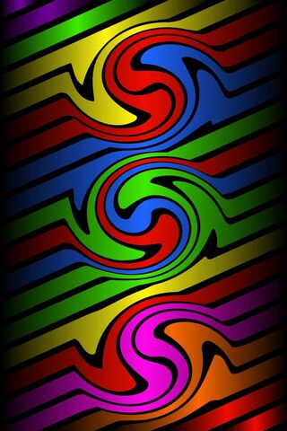 Vibrant Swirls of Color 🌈✨