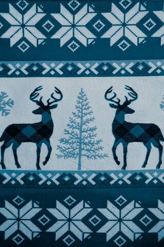 Winter Deer Flannel3