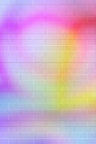 Vibrant Dreams: A Colorful Brick Canvas