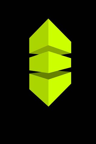 Neon Geometry: The Vibrant Edge of 3D Acid Green