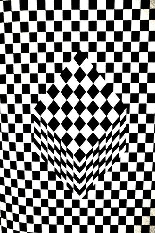Mind-Bending Checkerboard Cube 🌀