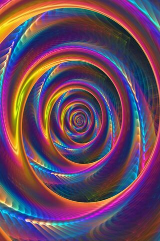 Vibrant Whirl of Colors 🌈✨