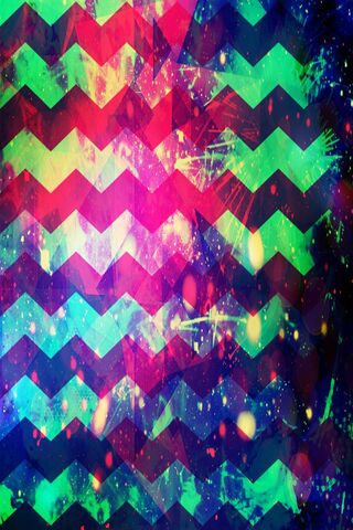 Vibrant Waves of Color ..
