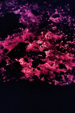 Purple Fire Coals