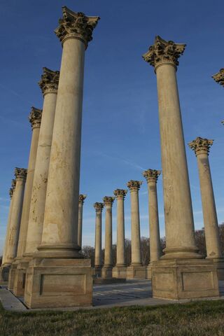 Echoes of History: The Old Capitol Columns