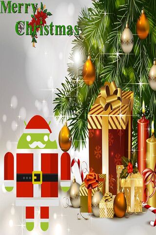 Festive Droid Cheer 🎄🤖