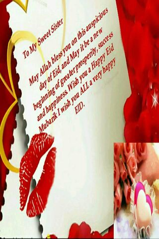 Heartfelt Eid Blessings for My Sister 🌙❤️