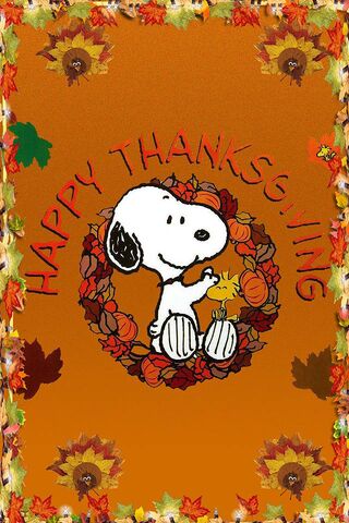 Snoopy's Thanksgiving Cheer! 🦃🍂